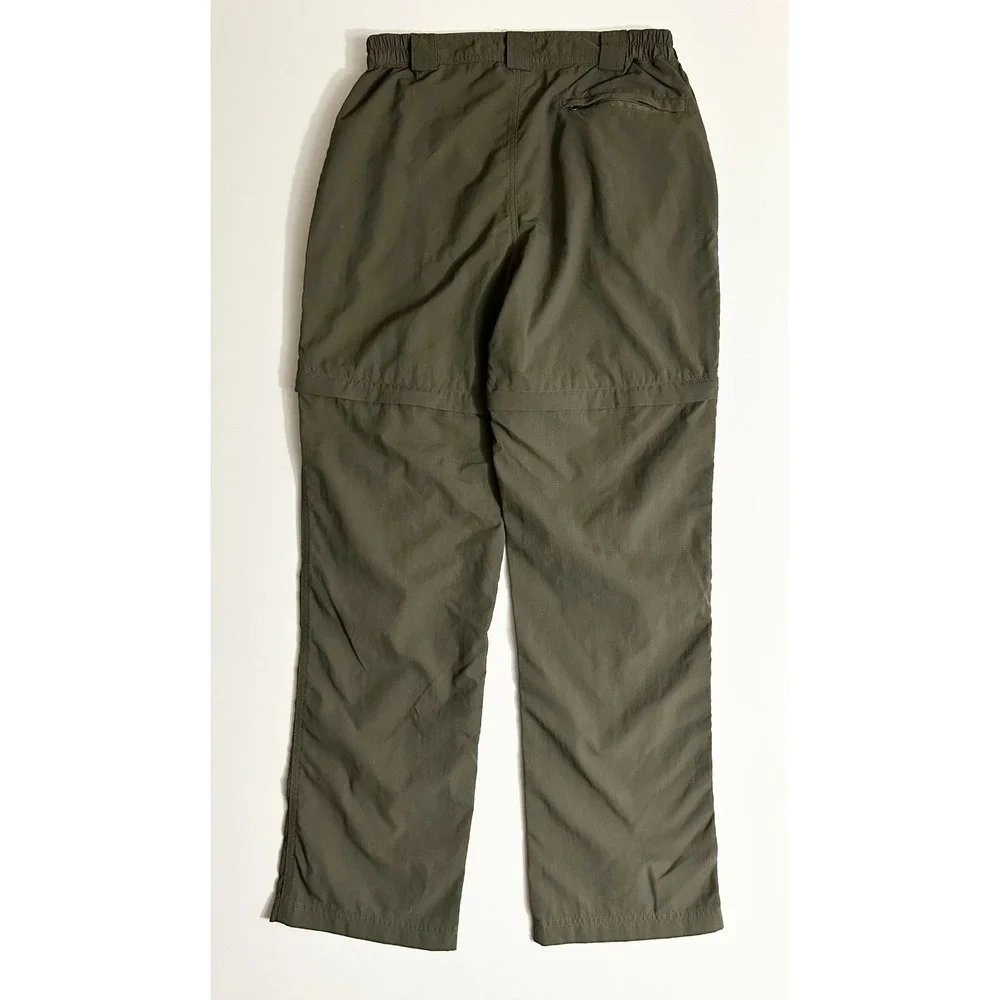 The North Face Mens Convertible Hiking Pants Olive Green Size L NF004AM